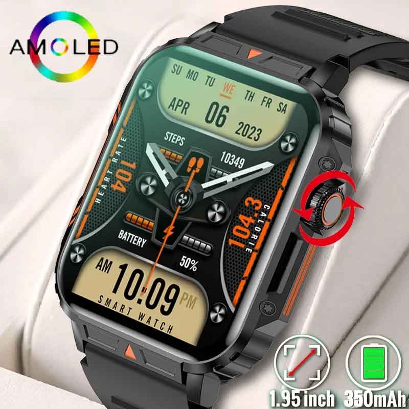 Italian Jewelry Watches - 1.91 Outdoor Military Smart Watch Men