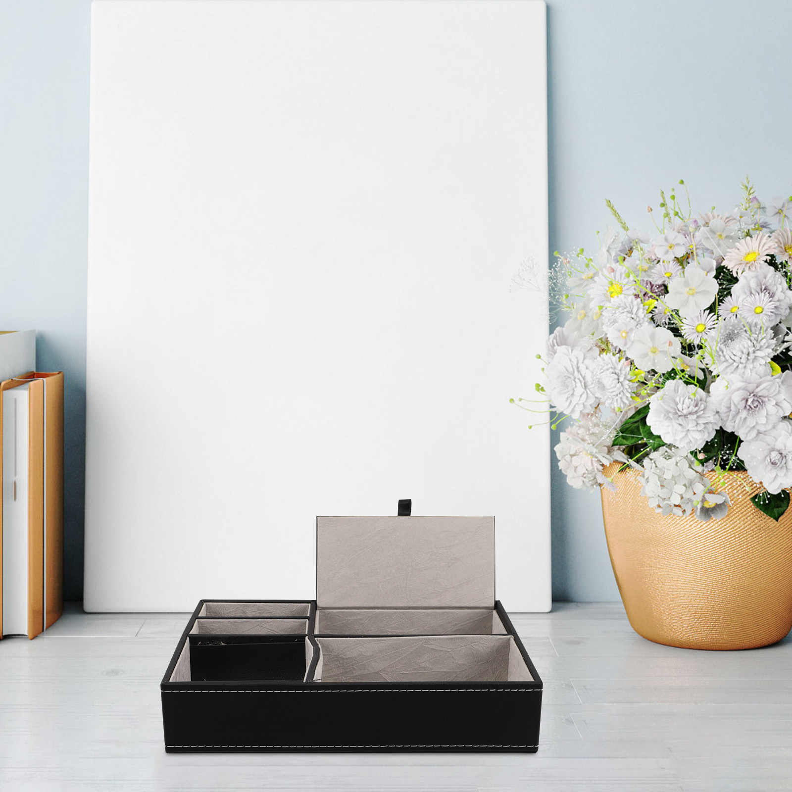 Jewelry Organizer Watches - Multifunctional PU Desk Tray Organizer Stylish