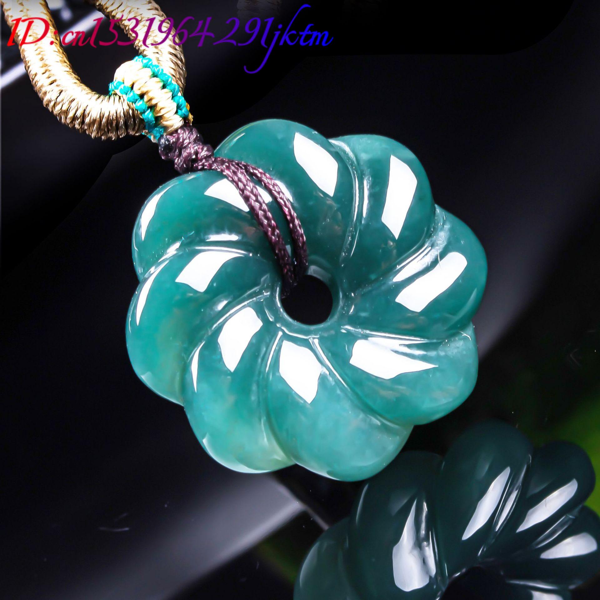 Natural Burmese Jadeite Flower - Jewelry & Watches Sp Z Oo Janów Lubelski 评论和价格