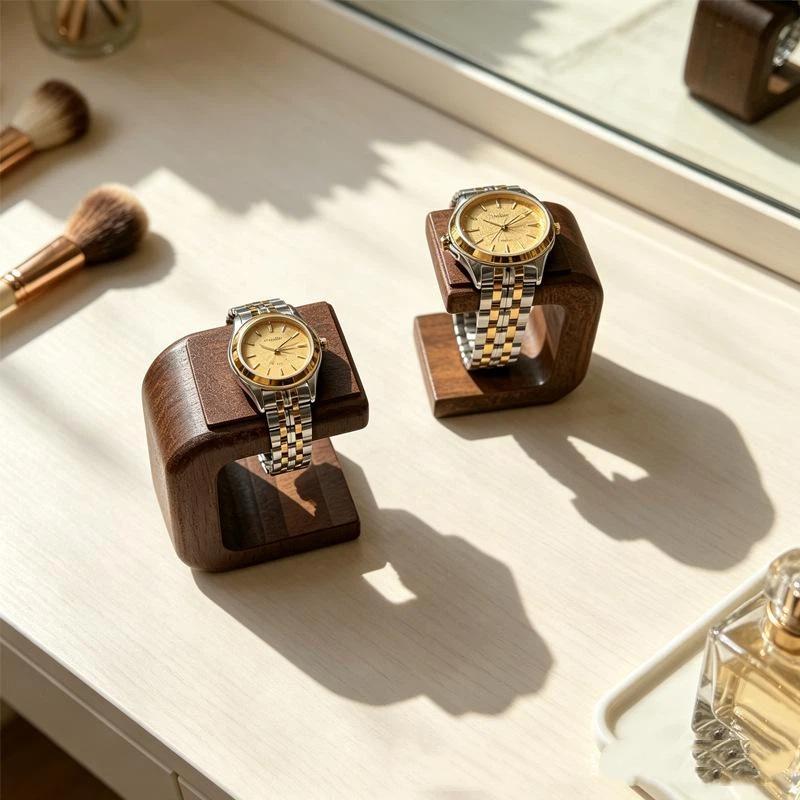 ~Wooden Watch Holder Jewelry O - Jewelry Organizer Watches 评论和价格