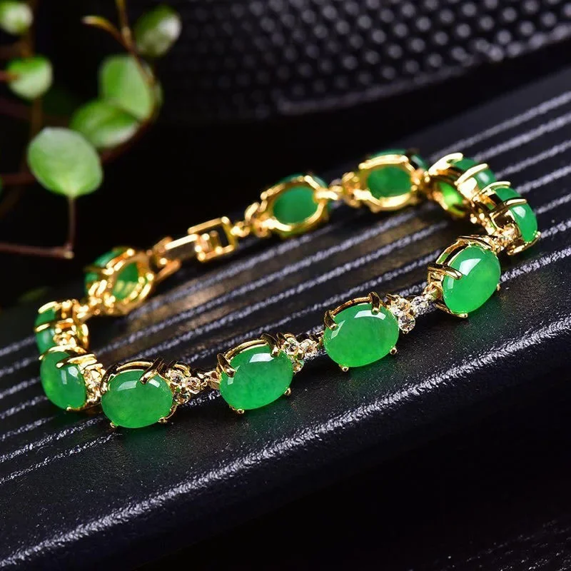 Natural Green Jade Agate LOVE  - Jewelry & Watches Sp Z Oo Janów Lubelski 评论和价格