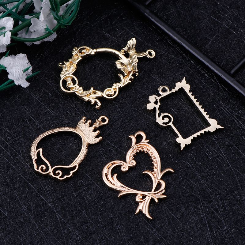 4 Pcs Metal Frame Antique Exqu - Jewelry Making Watches 评论和价格