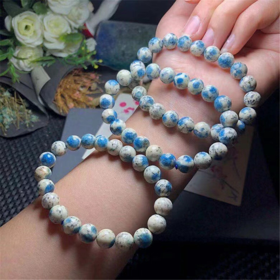 9mm Natural K2 Jasper Bracelet - Gemstone Bracelet Healing 评论和价格