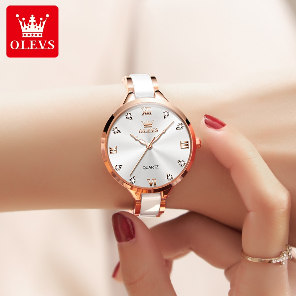 OLEVS 5872 Women Watches Quart - Jewelry With Watches 评论和价格