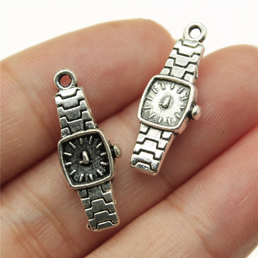 WYSIWYG 10pcs 23x9mm 2 Colors  - Jewelry Making Watches 评论和价格