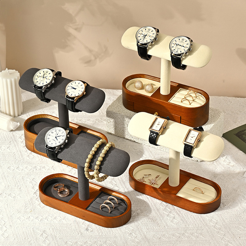 Oirlv Solid Wood Watch Organiz - Jewelry Organizer Watches 评论和价格