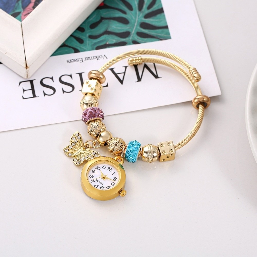 Trendy Adjustable Women's Brac - Jewelry Making Watches 评论和价格