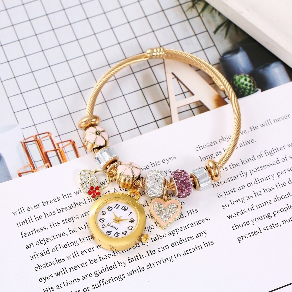 Trendy Adjustable Women's Brac - Jewelry Making Watches 评论和价格