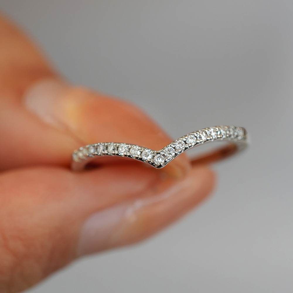Sterling Silver Stackable Ring - Minimalist Ring Stackable 评论和价格