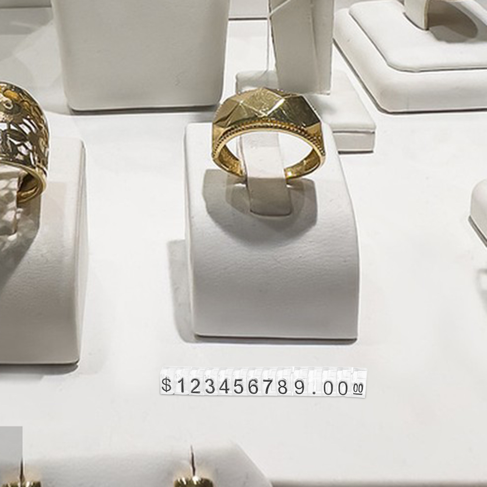 20Pcs Adjustable Price Tag Cub - Jewelry With Watches 评论和价格