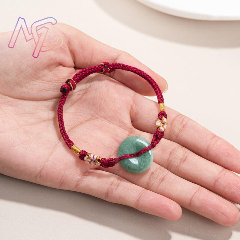 Green Myanmar Jadeite Donut Br - Jewelry & Watches Sp Z Oo Janów Lubelski 评论和价格