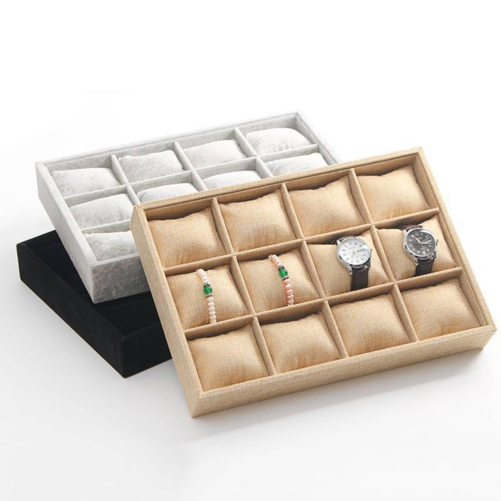 Fabric Jewelry Holder Open Top - Jewelry Organizer Watches 评论和价格