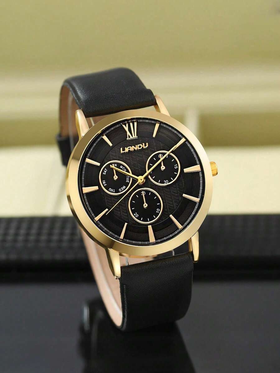 LIANDU LIANDU 1 Set Men's Fash - Jewelry With Watches 评论和价格