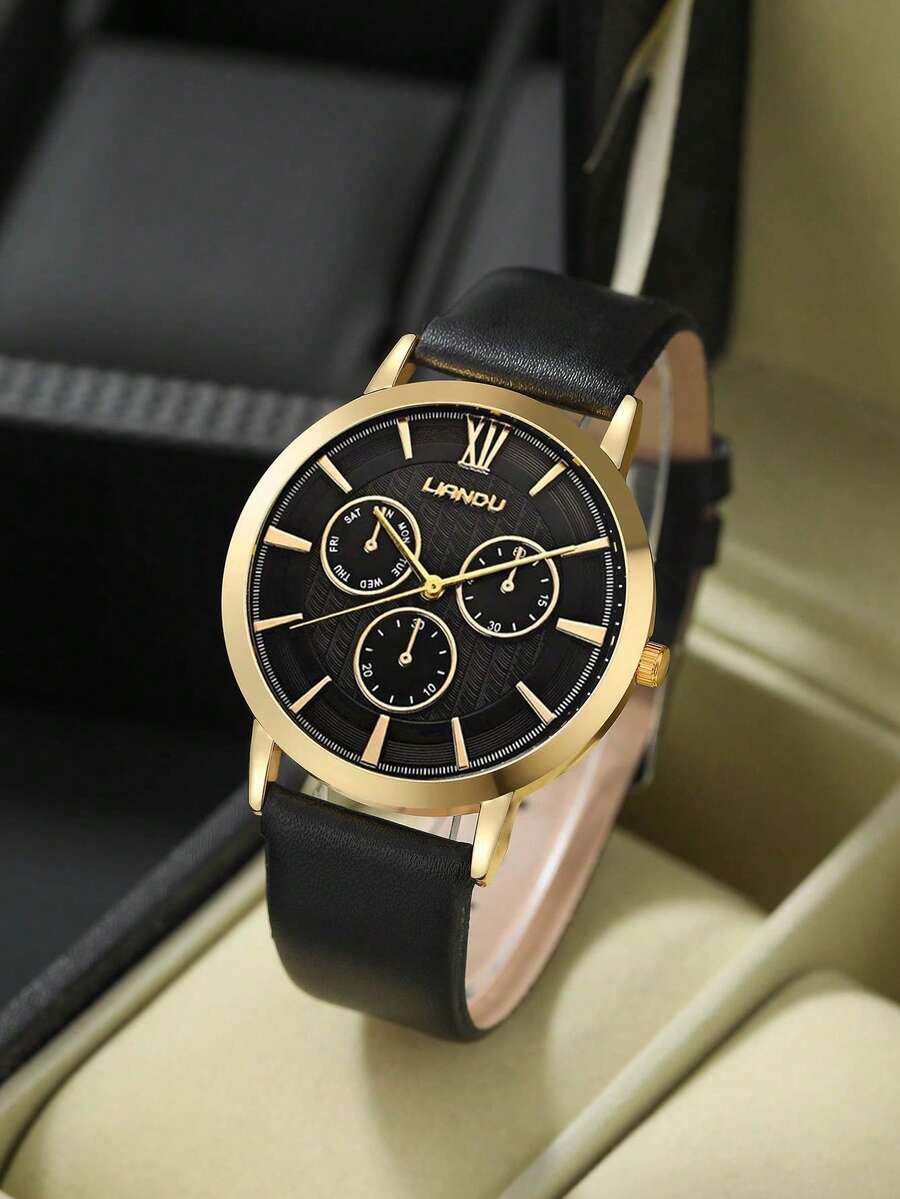 LIANDU LIANDU 1 Set Men's Fash - Jewelry With Watches 评论和价格