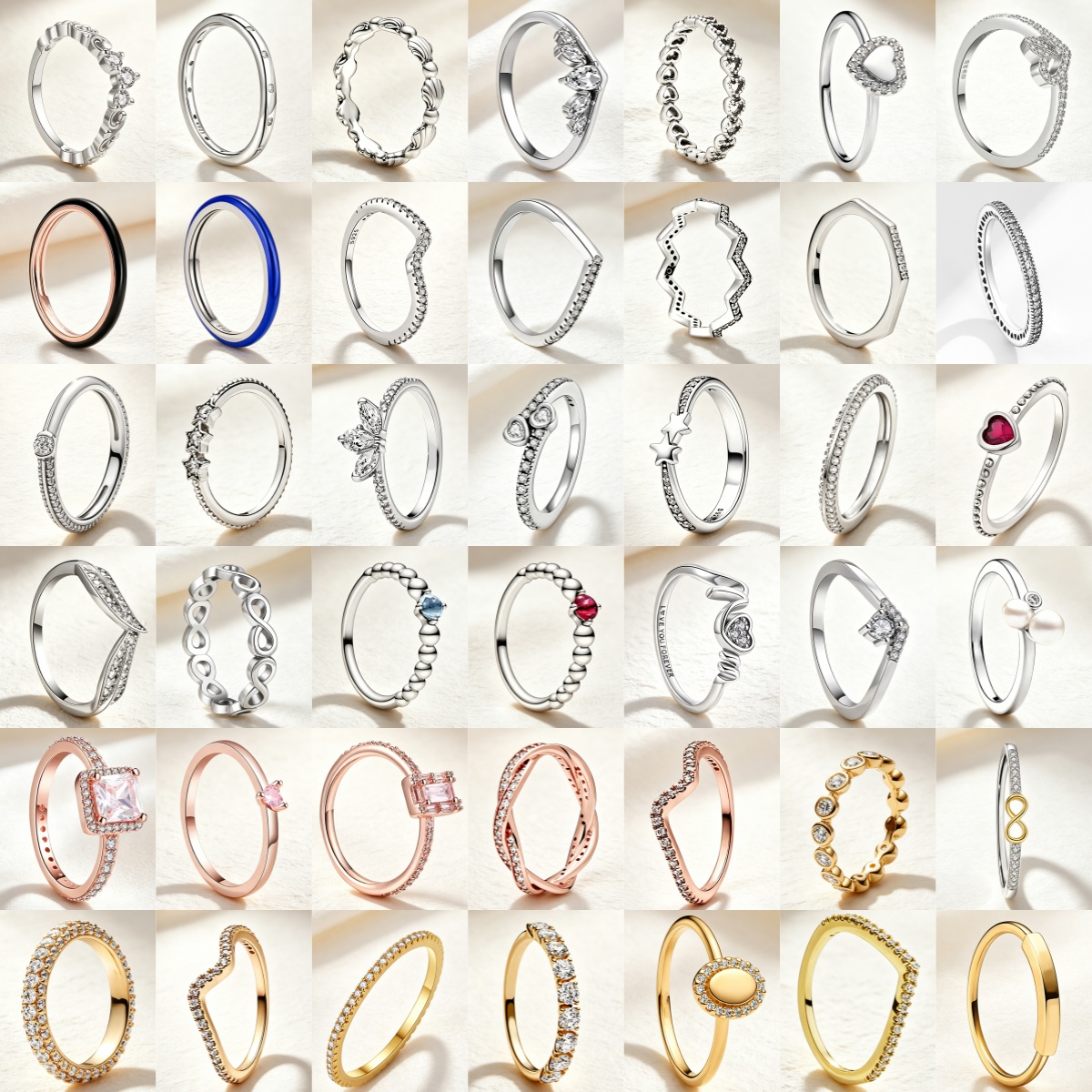 Minimalist Style 925 Silver Wa - Minimalist Ring Stackable 评论和价格