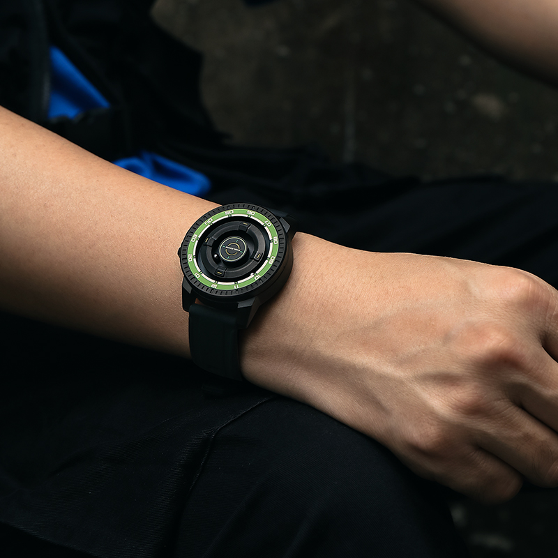 Magnetic Driven Watch Men Blac - Jewelry Making Watches 评论和价格