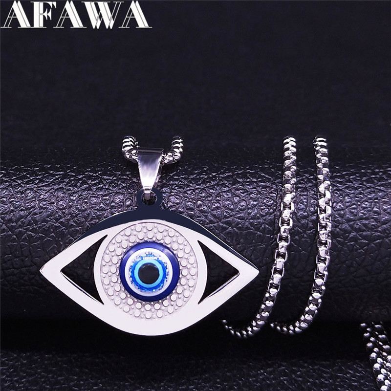 Islam Hamsa Evil Blue Eye Neck - Jewelry & Watches Sp Z Oo Janów Lubelski 评论和价格