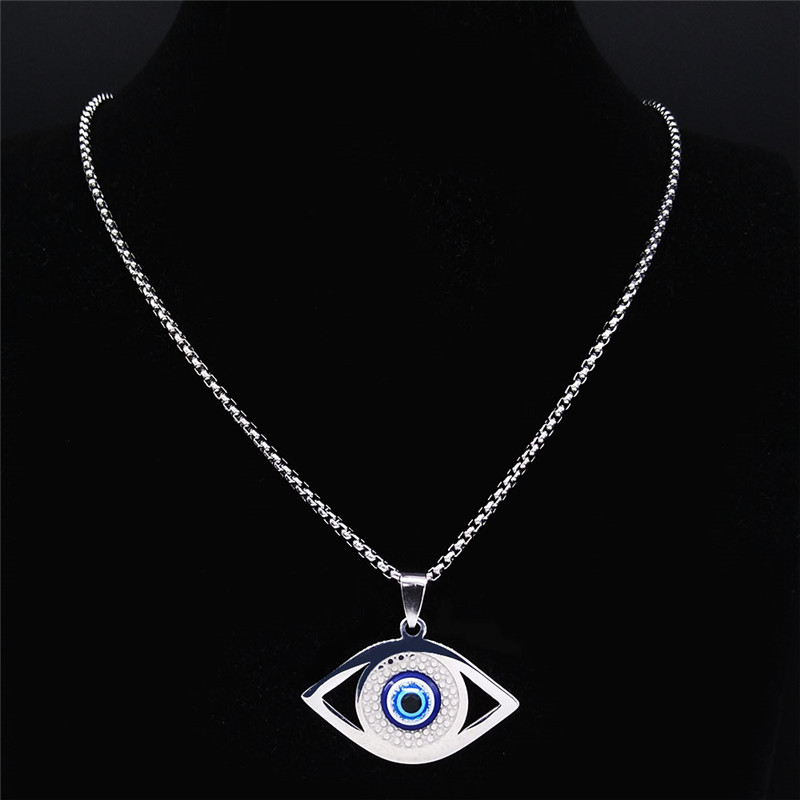 Islam Hamsa Evil Blue Eye Neck - Jewelry & Watches Sp Z Oo Janów Lubelski 评论和价格