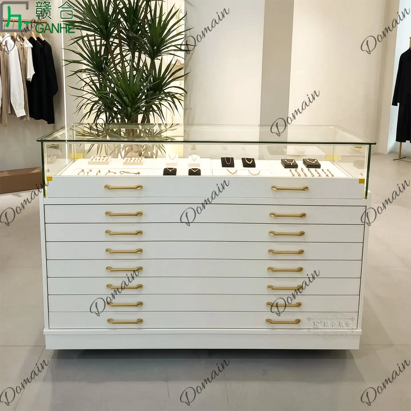 81 N Light luxury glass displa - Jewelry With Watches 评论和价格