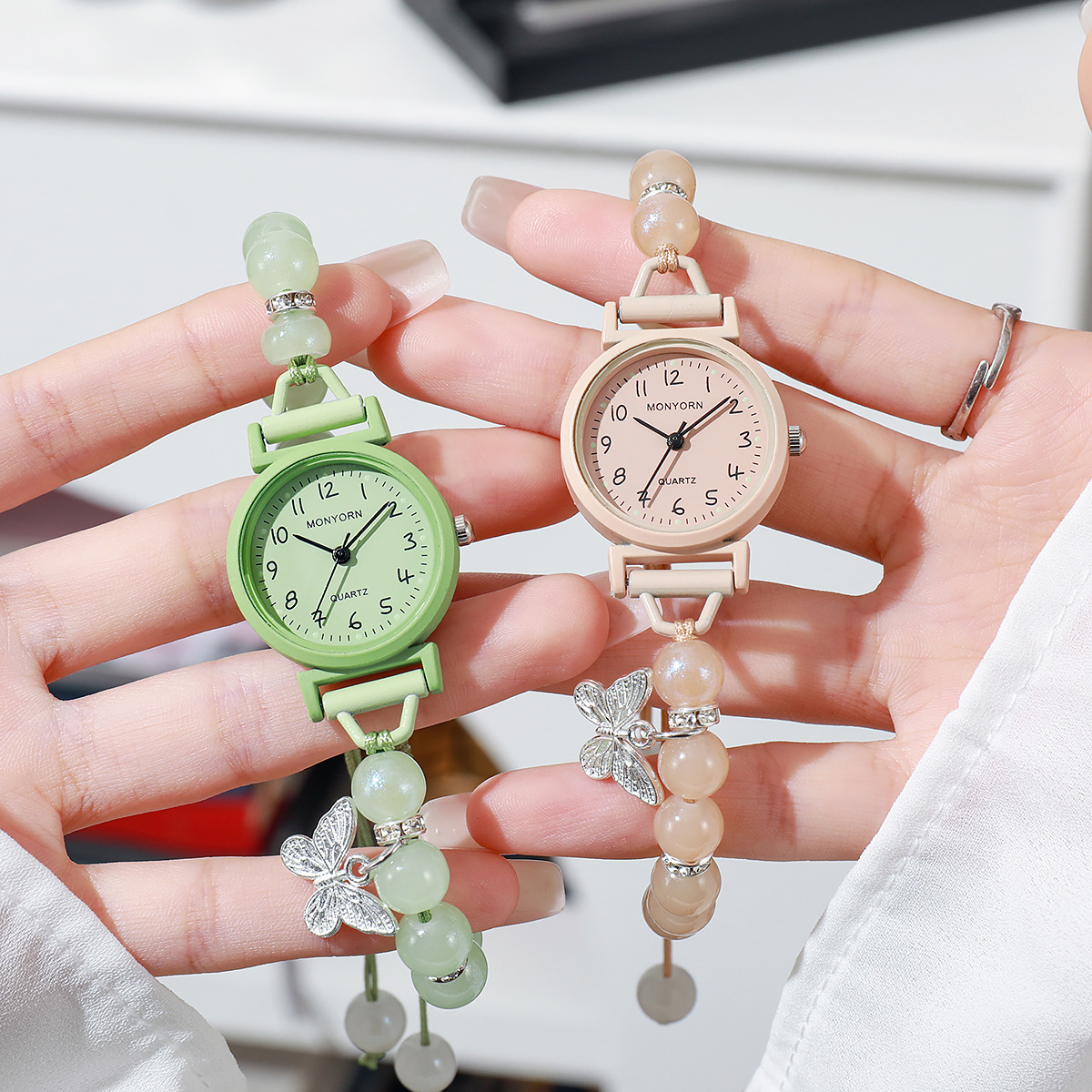 Simple Women Watch Butterfly B - Jewelry Making Watches 评论和价格
