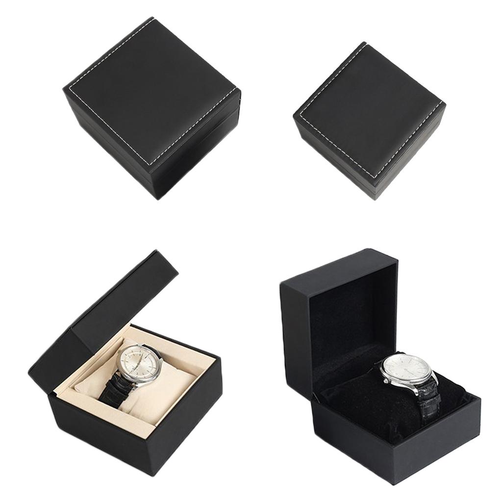 PU Leather Men Watch Box Organ - Jewelry Organizer Watches 评论和价格