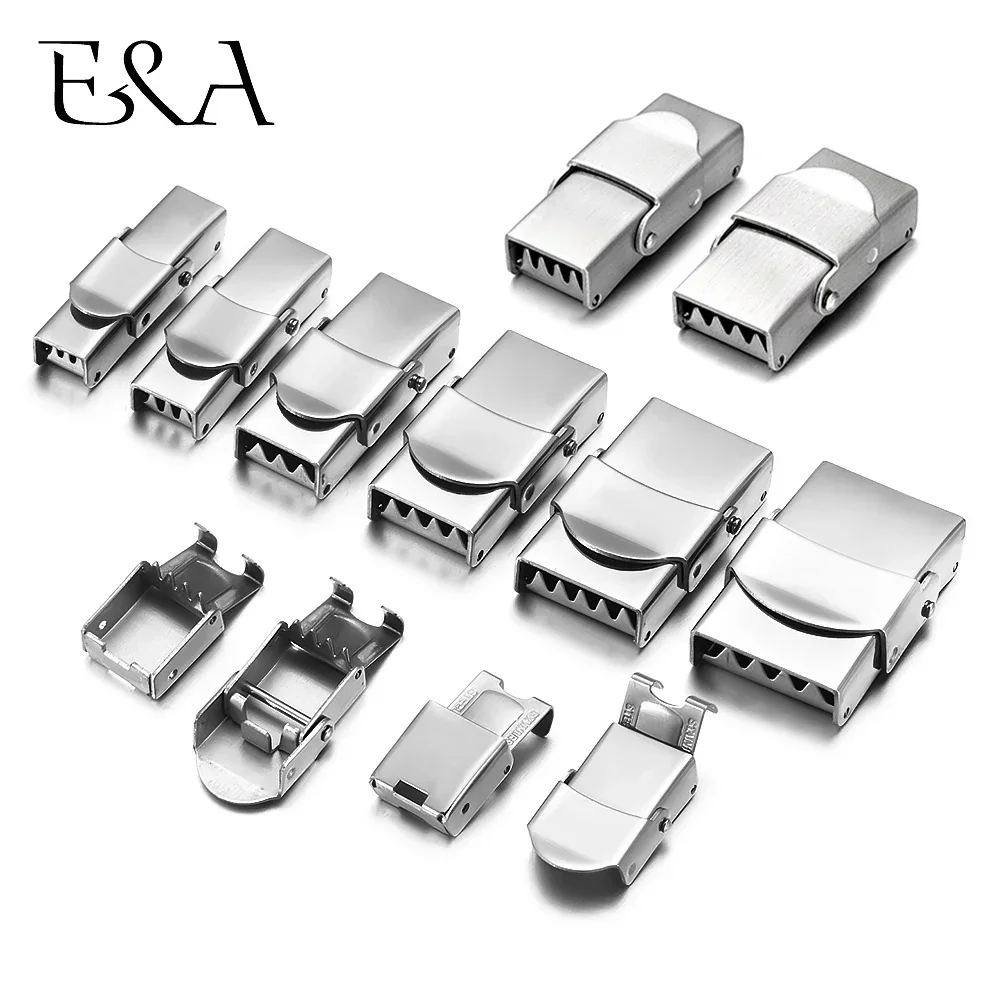 10pcs Stainless Steel Clasp Cr - Jewelry Making Watches 评论和价格